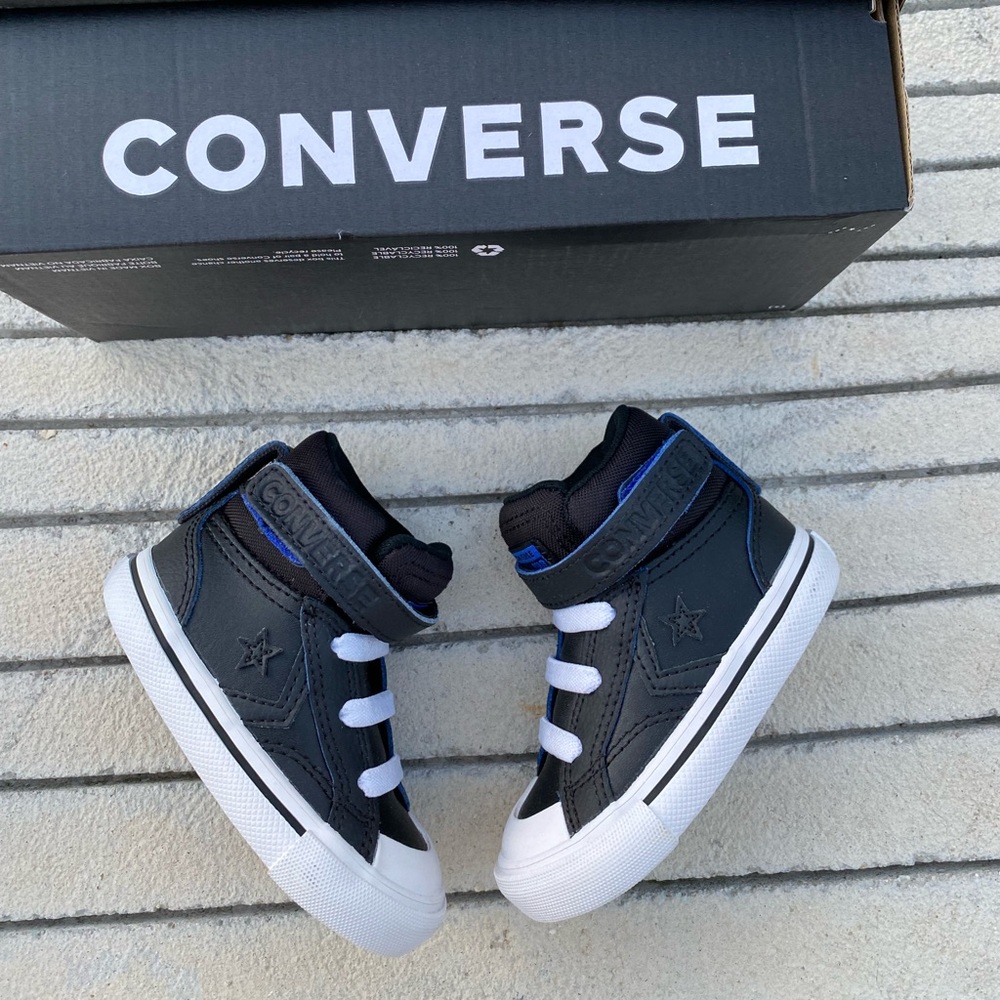 Converse Pro Blaze Strap High Black/Blue